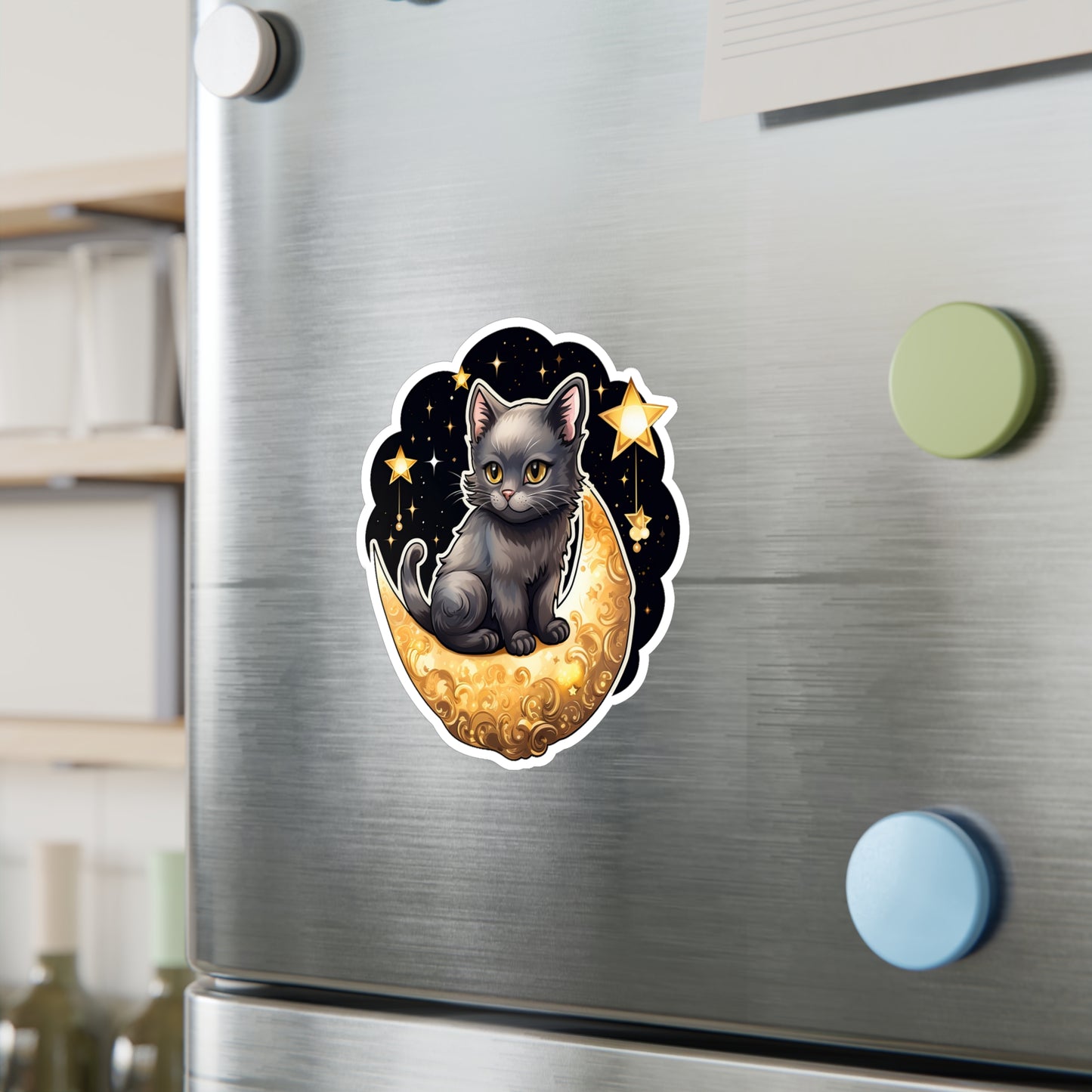 Lunar Kitty Serenade Sticker