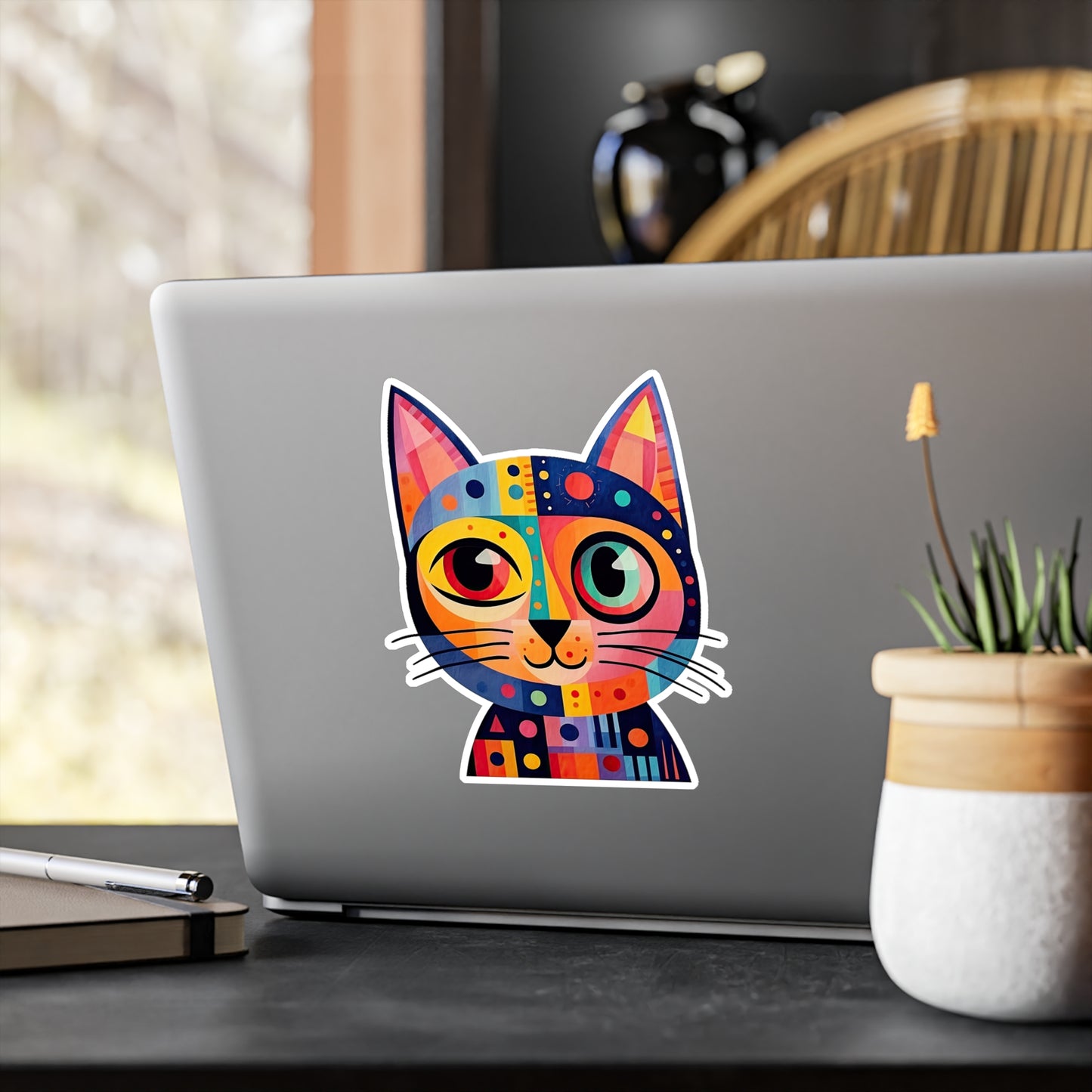 Purrfectly Cute Cat Sticker