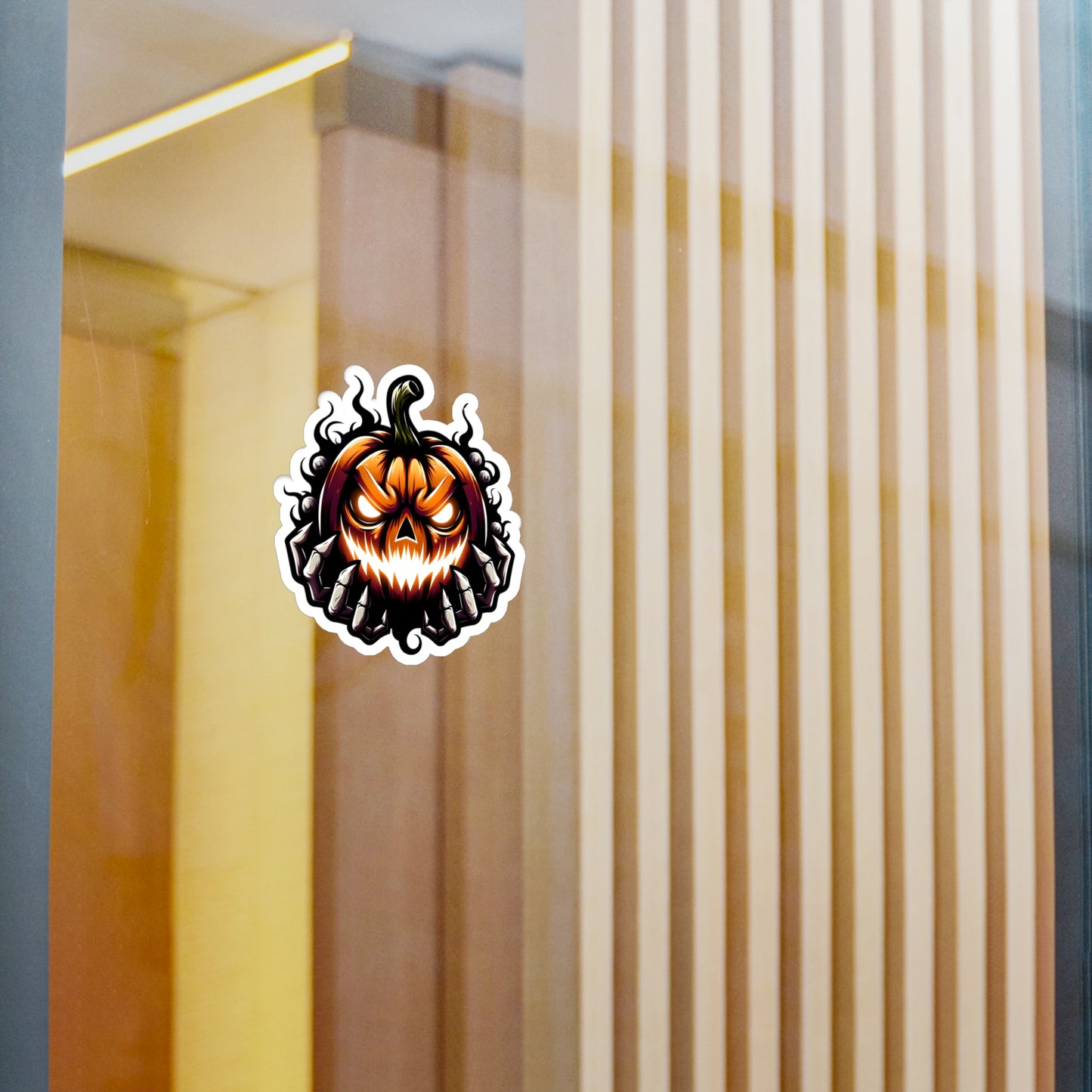 Sinister Pumpkin Sticker