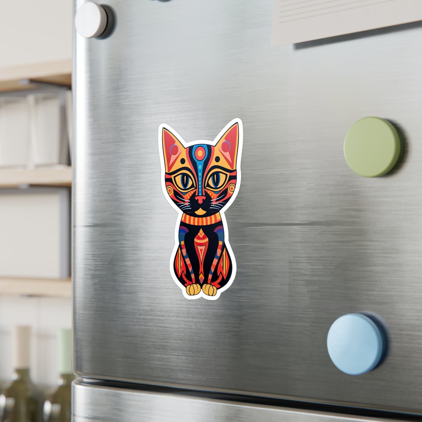 Egyptian Enchanting Cat Sticker