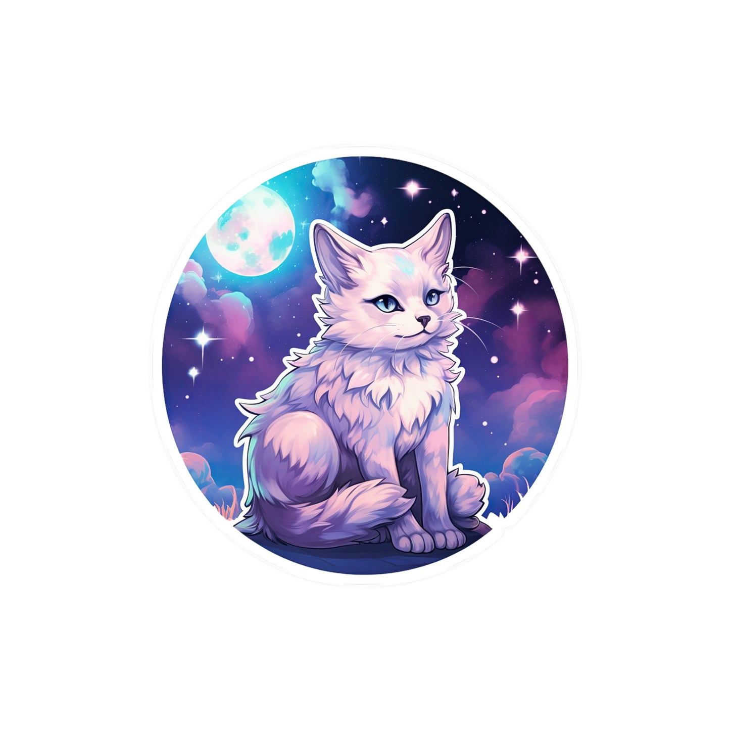 Cosmic Kitty Dreams Sticker