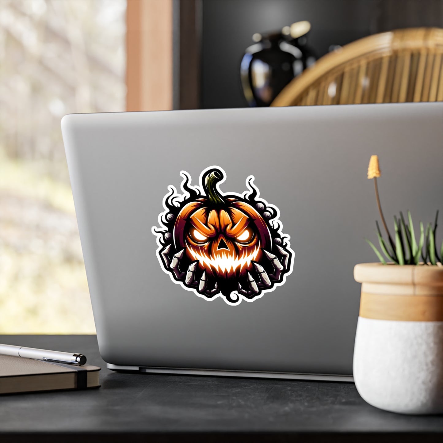 Sinister Pumpkin Sticker