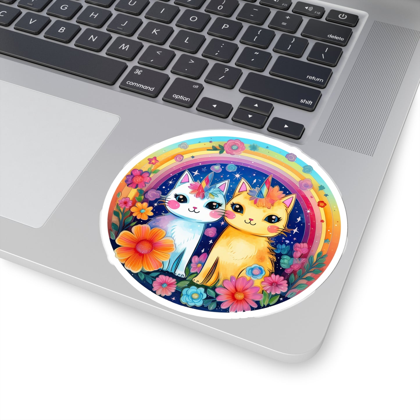 Mystical Caticorn Fantasia Sticker