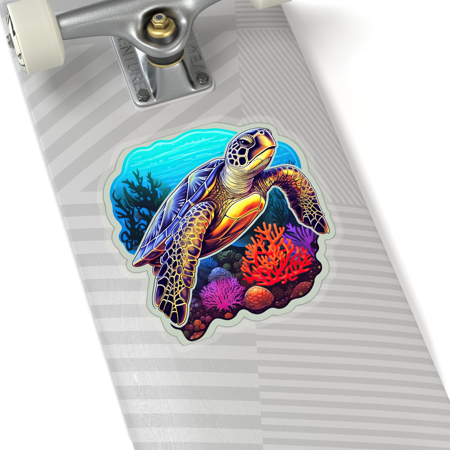 Reef Rhapsody: Hawksbill Turtle Sticker