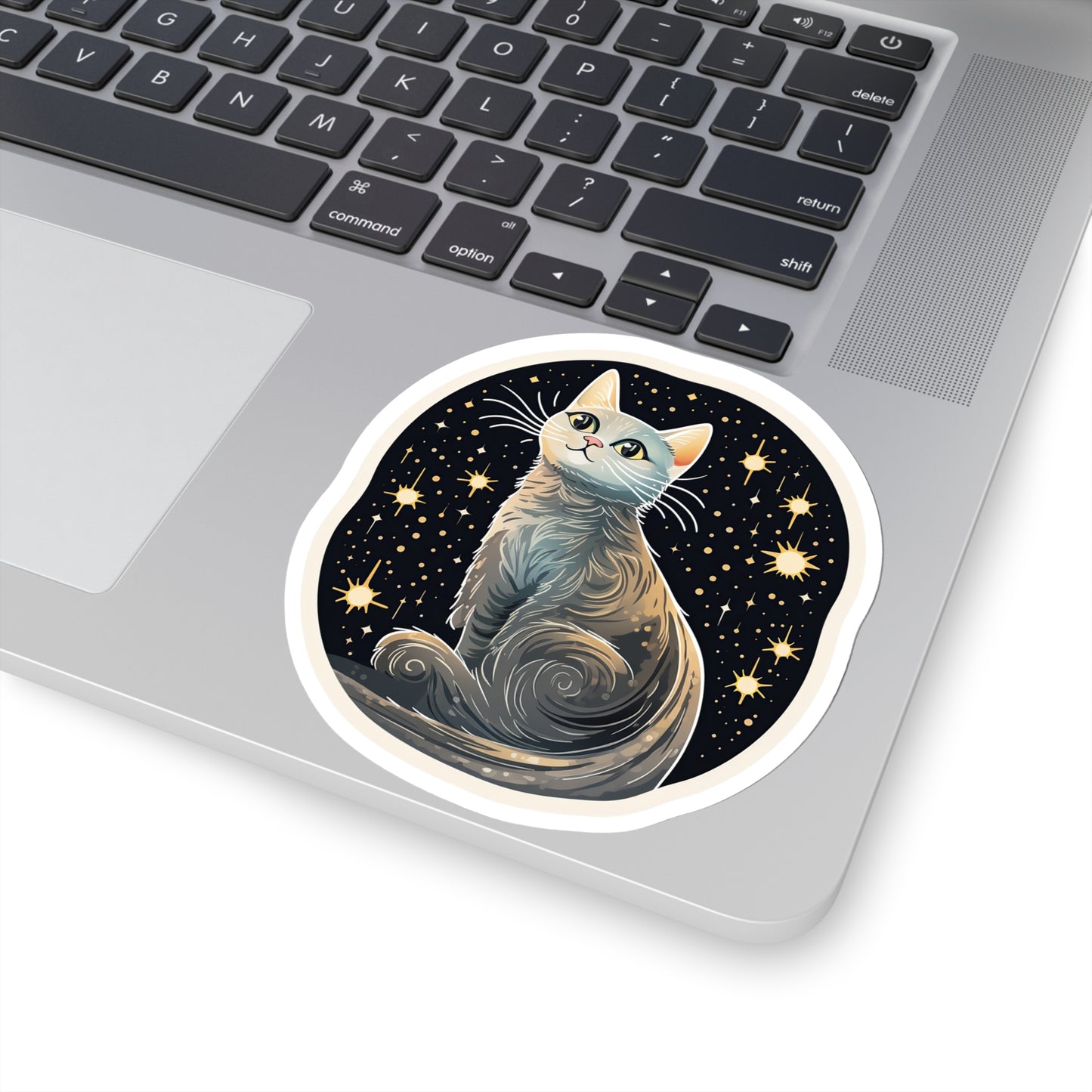 Starry Night Feline Sticker