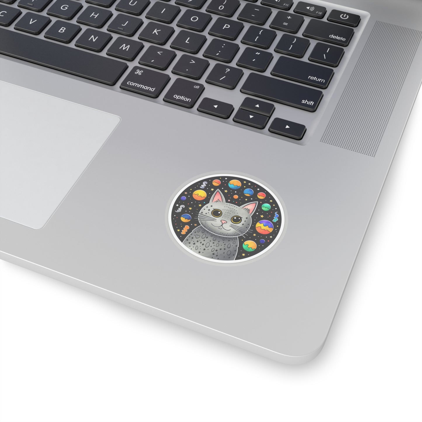 Lunar Kitty's Cosmic Adventure Sticker