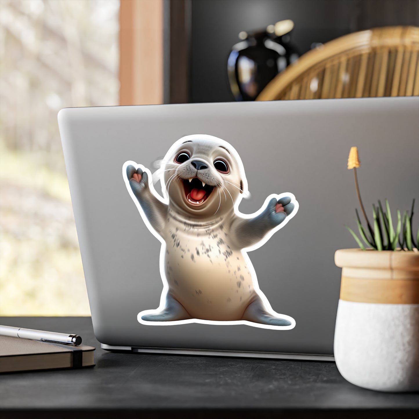 Seal of Joy Sticker