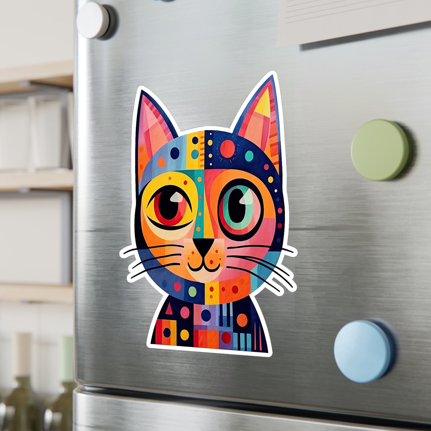 Purrfectly Cute Cat Sticker