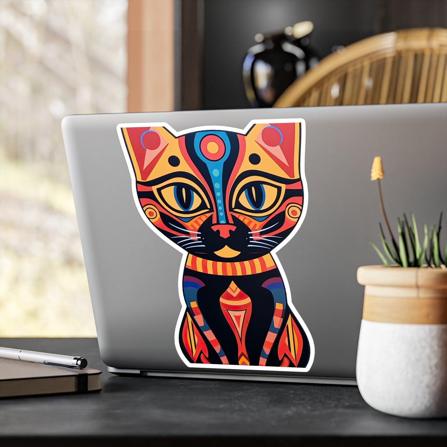 Egyptian Enchanting Cat Sticker