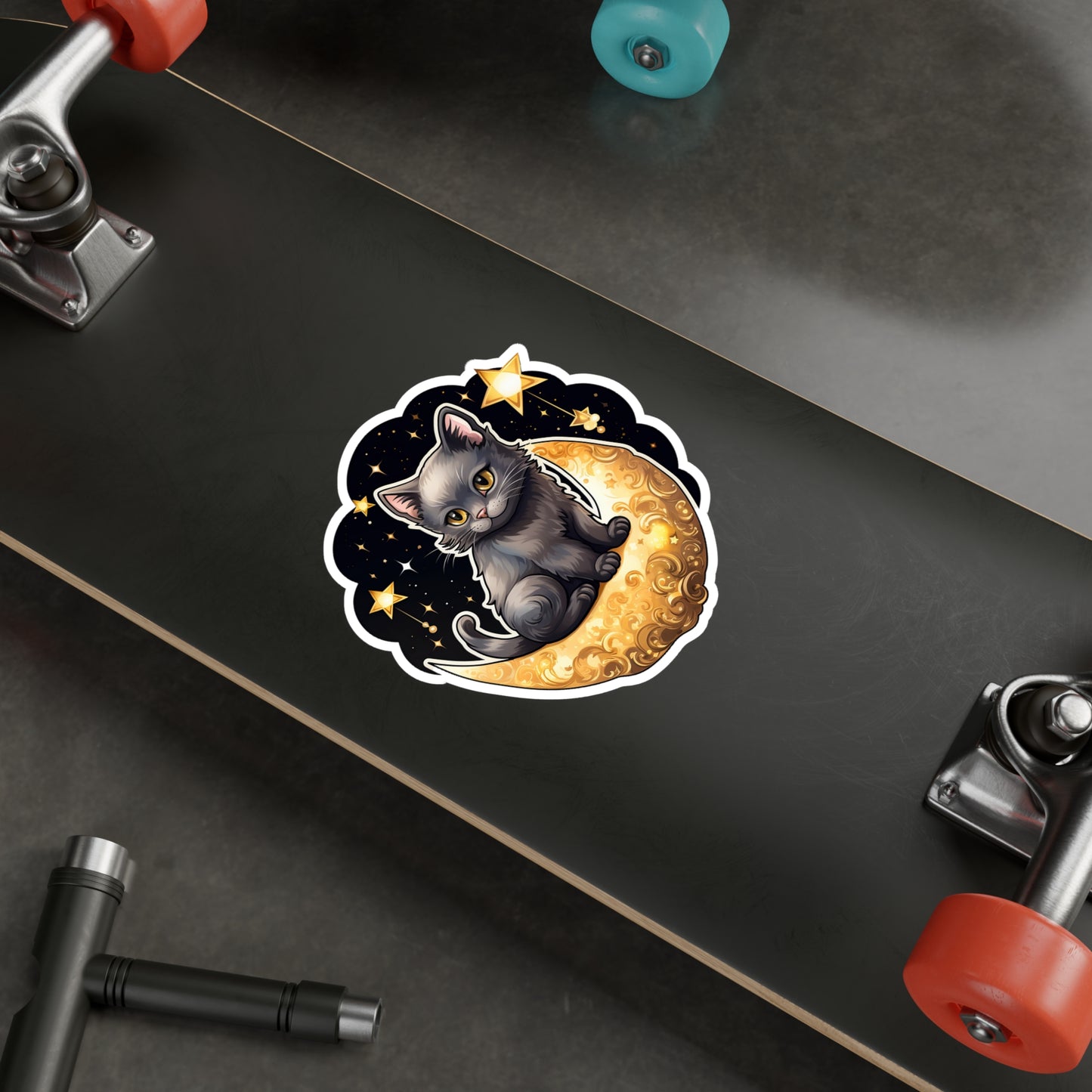 Lunar Kitty Serenade Sticker