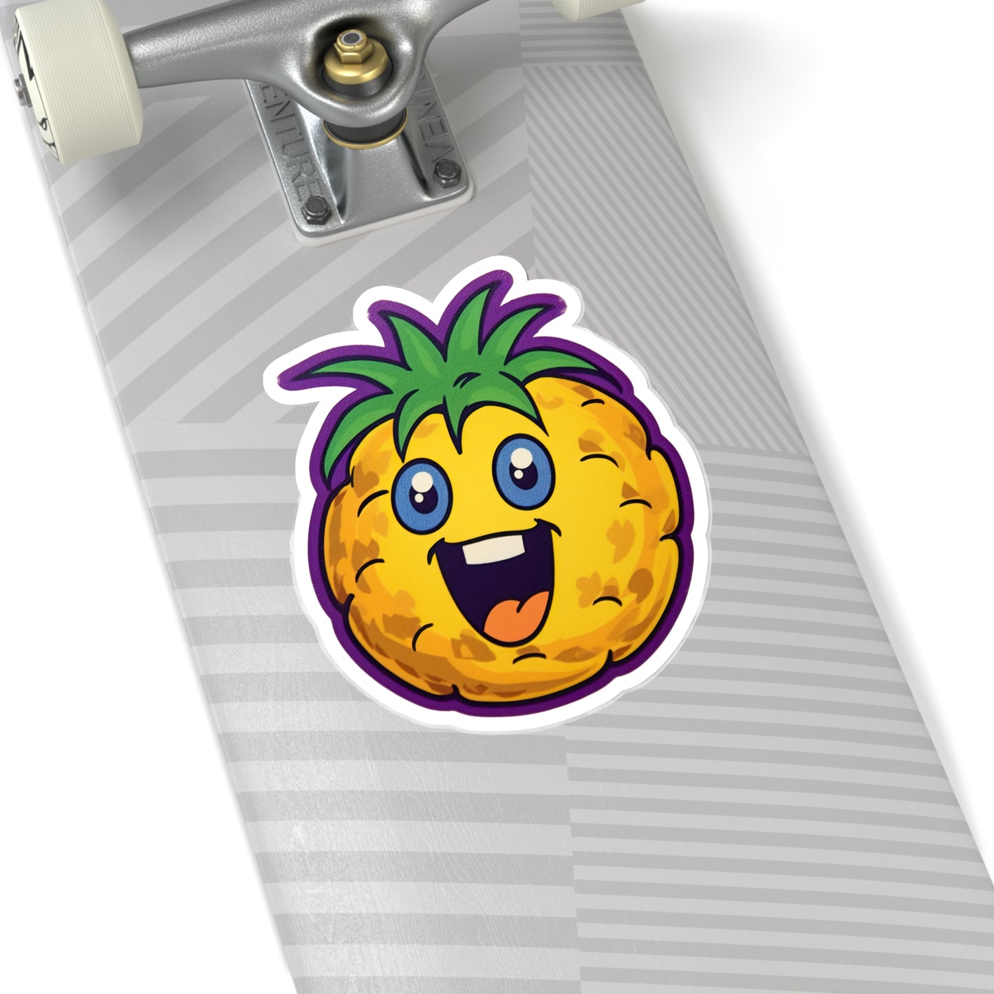 Pineapple Paradise: Vintage Pop Art Sticker