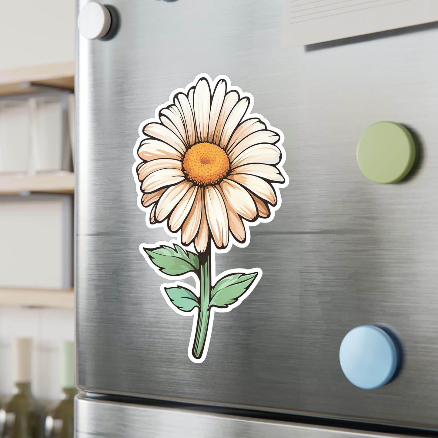 Tranquil Daisy Delight Sticker