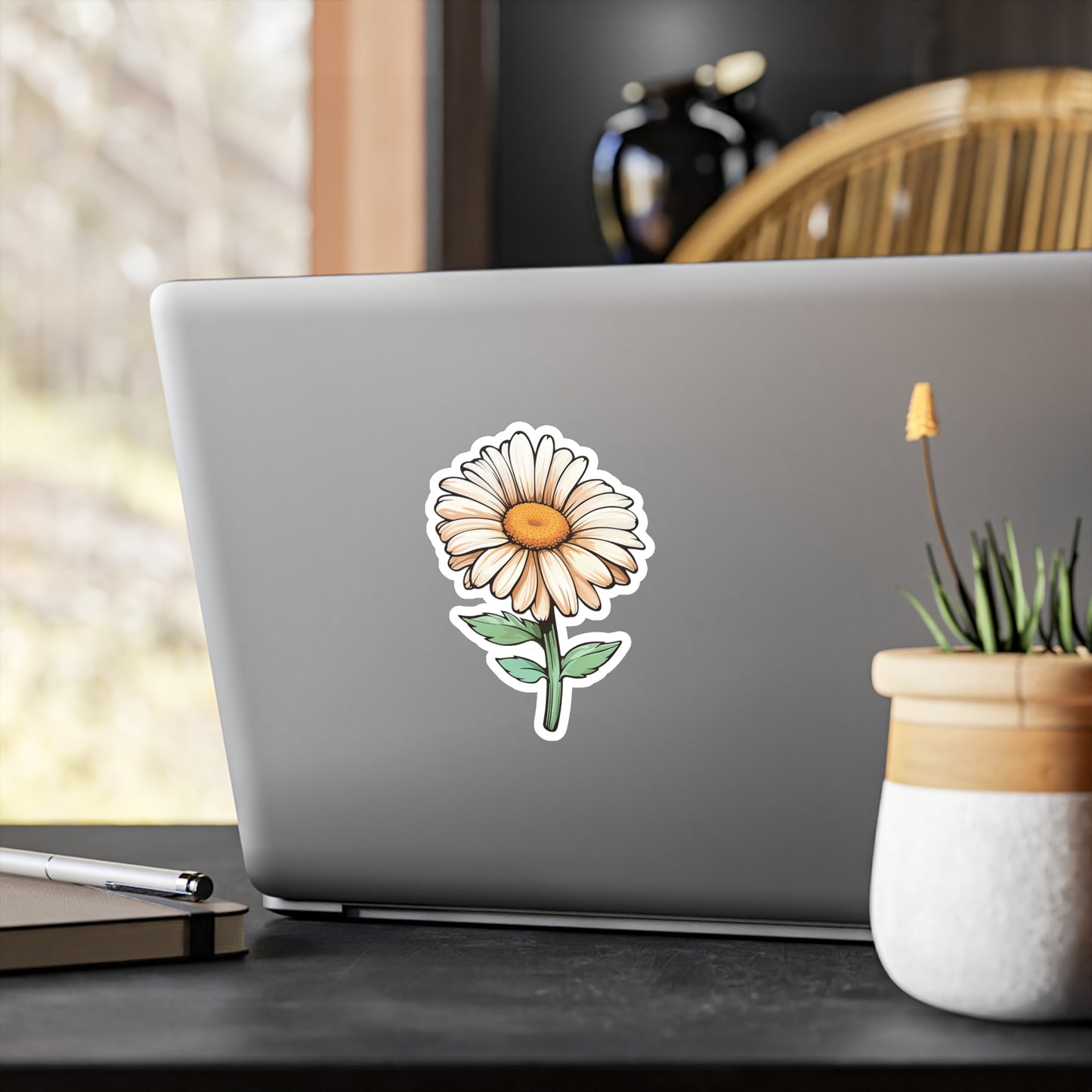 Tranquil Daisy Delight Sticker