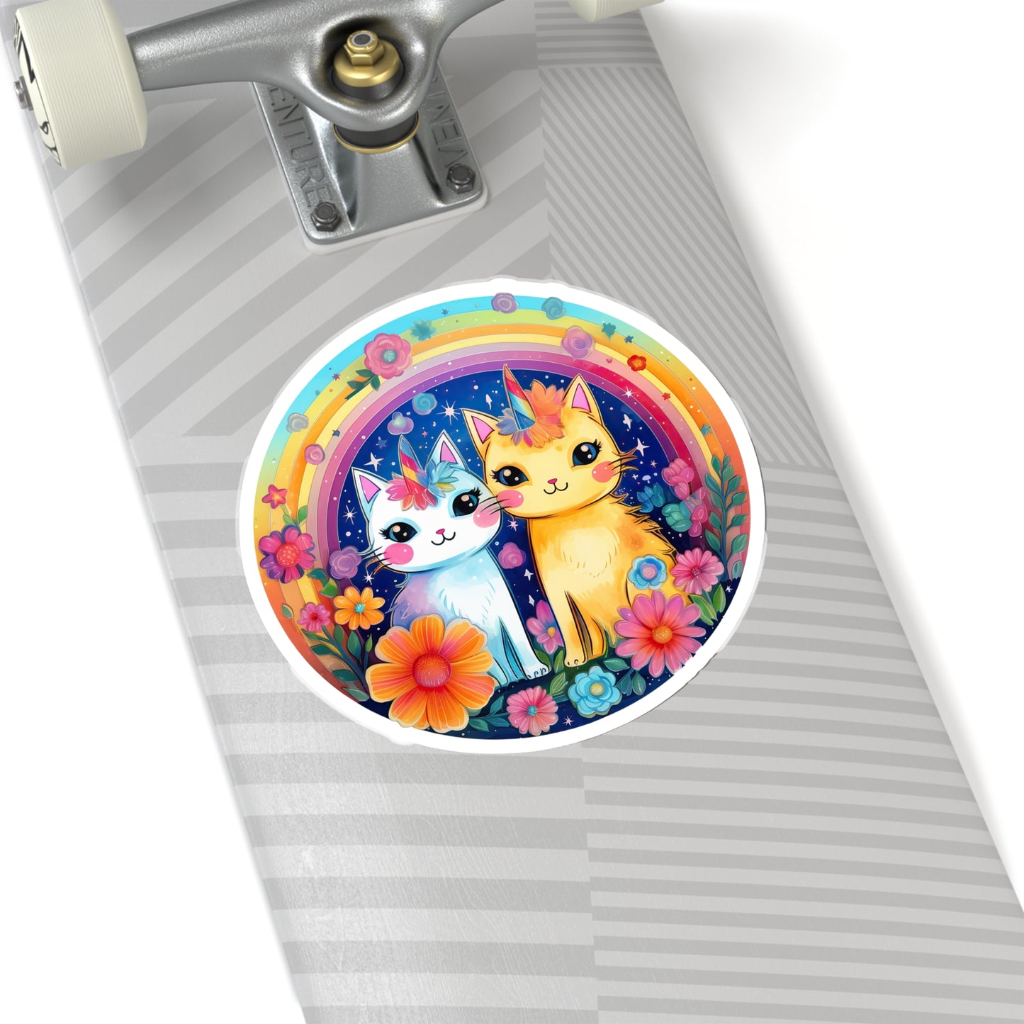 Mystical Caticorn Fantasia Sticker