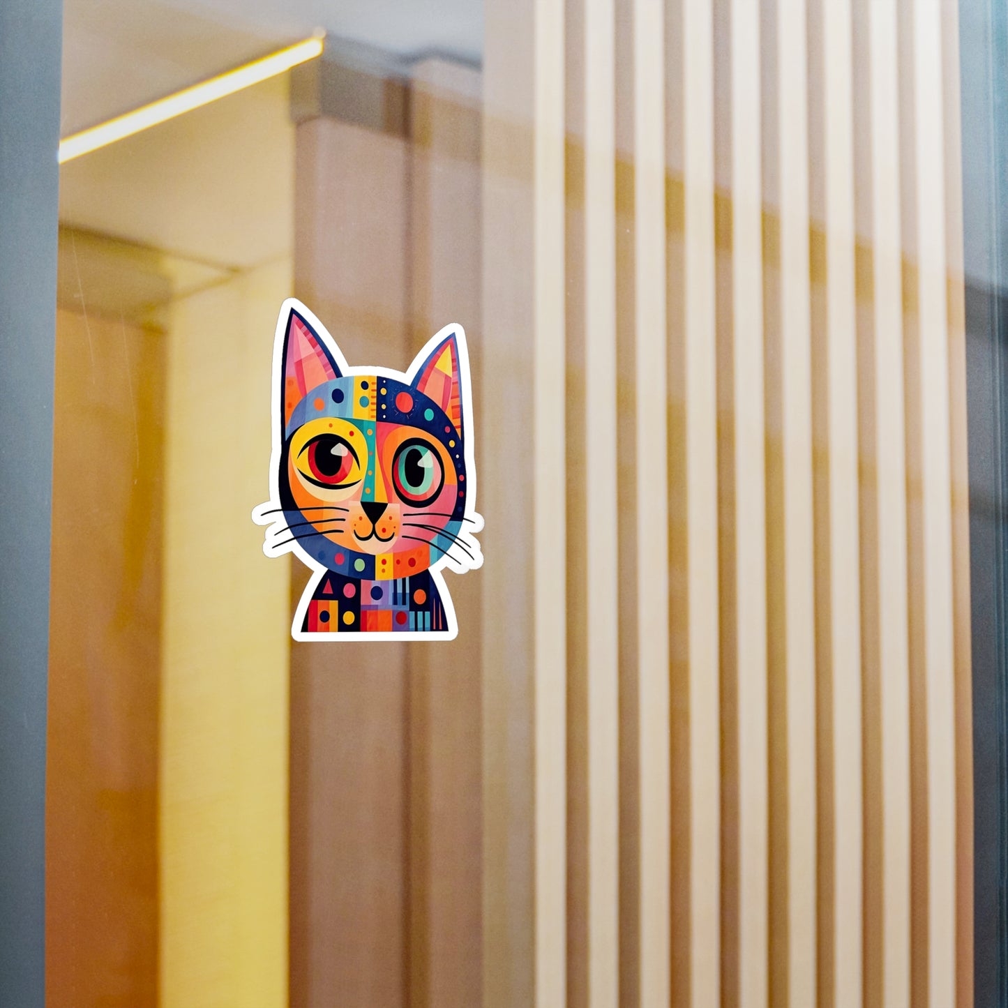 Purrfectly Cute Cat Sticker