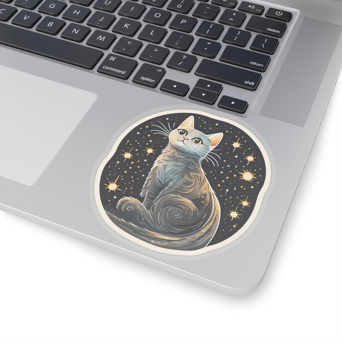 Starry Night Feline Sticker