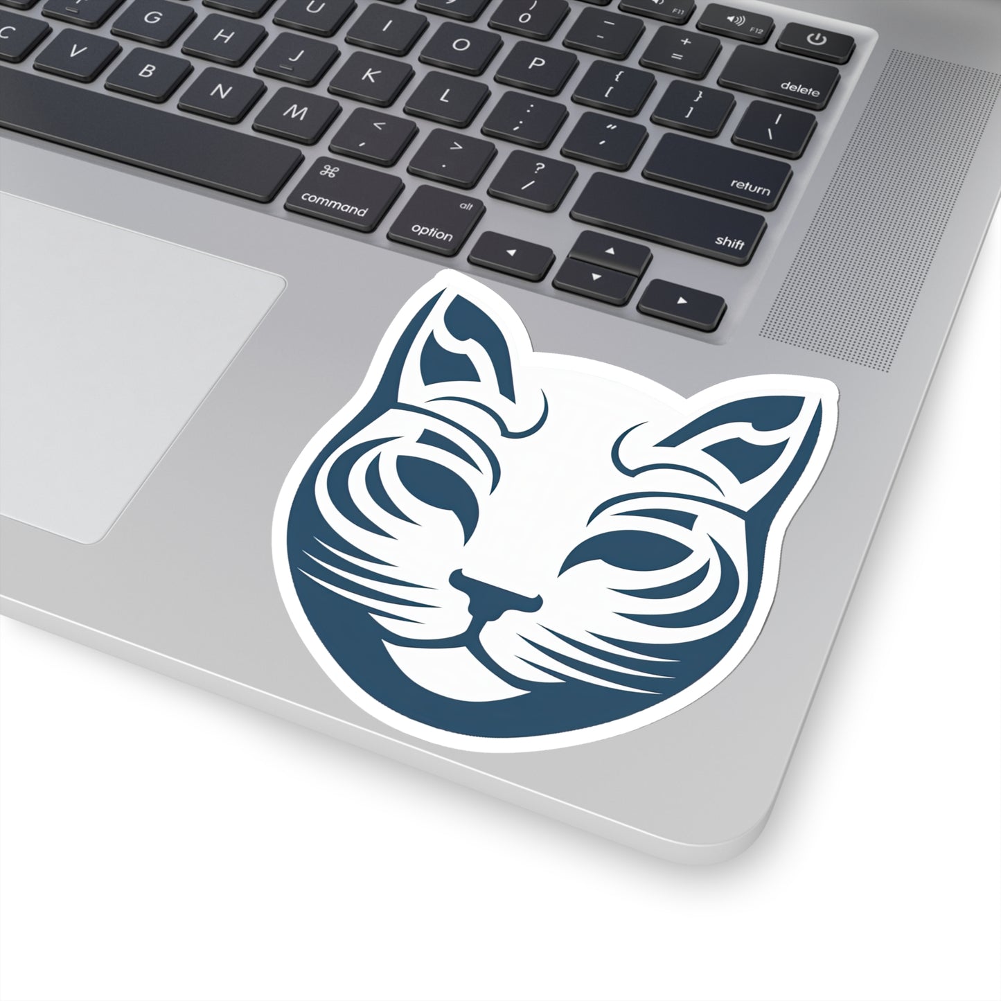 Purr-fectly Adorable Cat Face Sticker