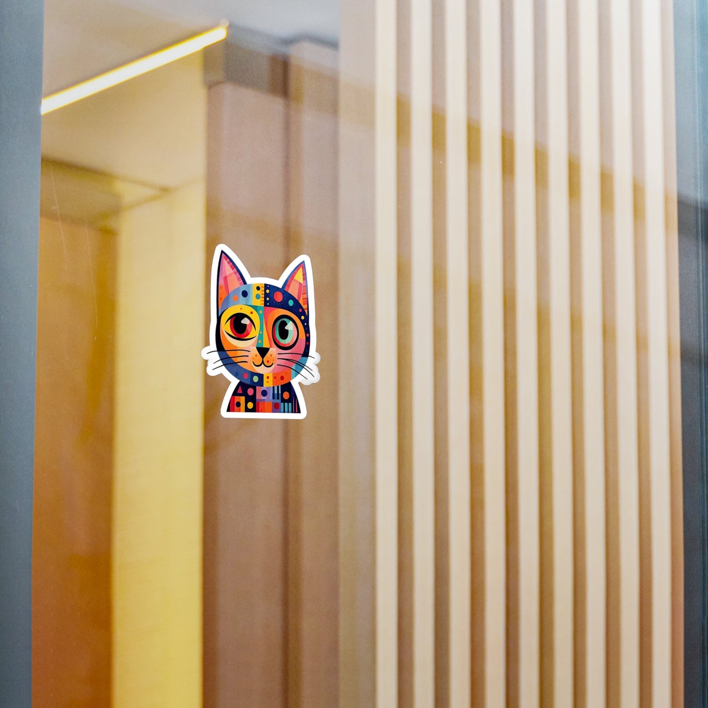 Purrfectly Cute Cat Sticker