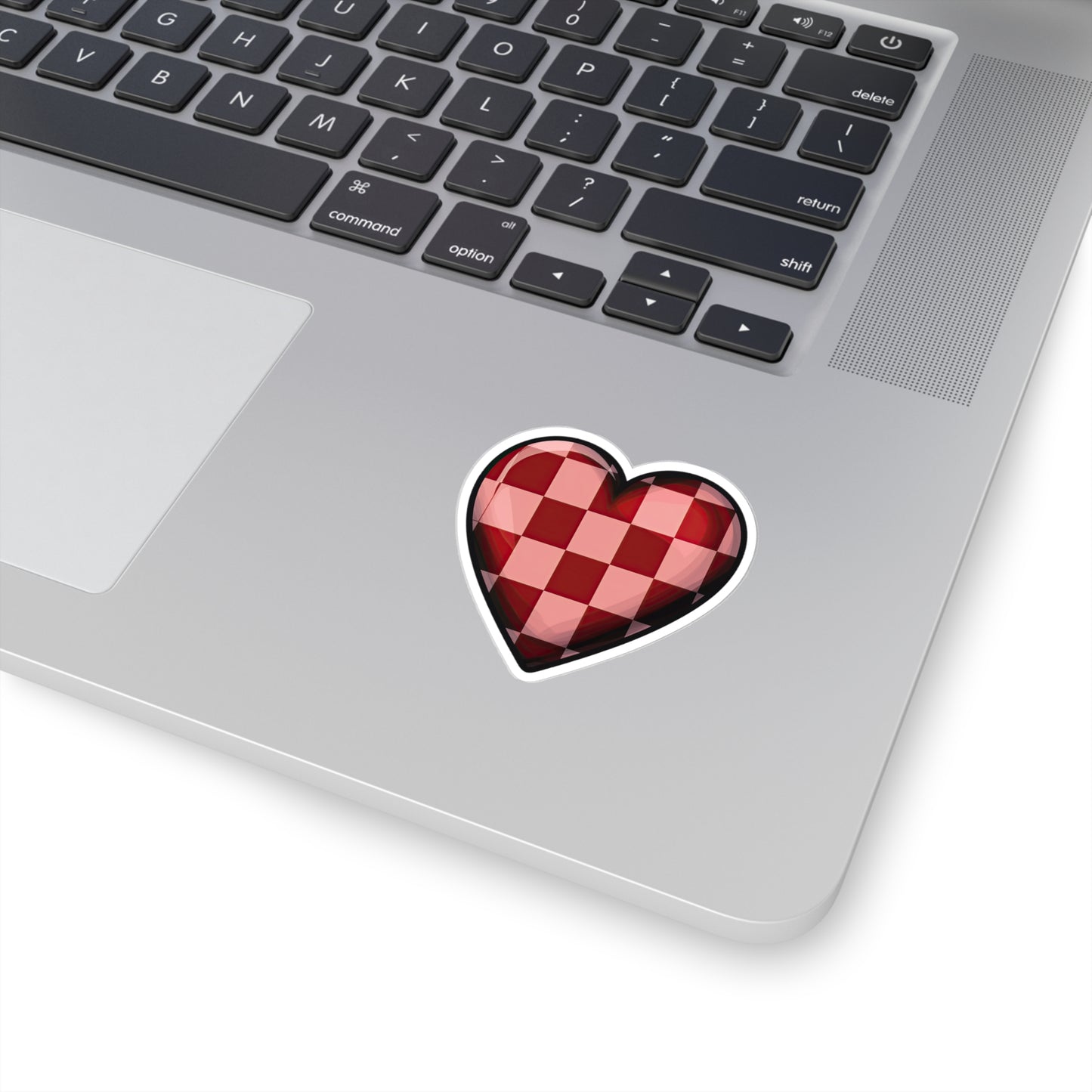 Chic Checkered Charm Sticker