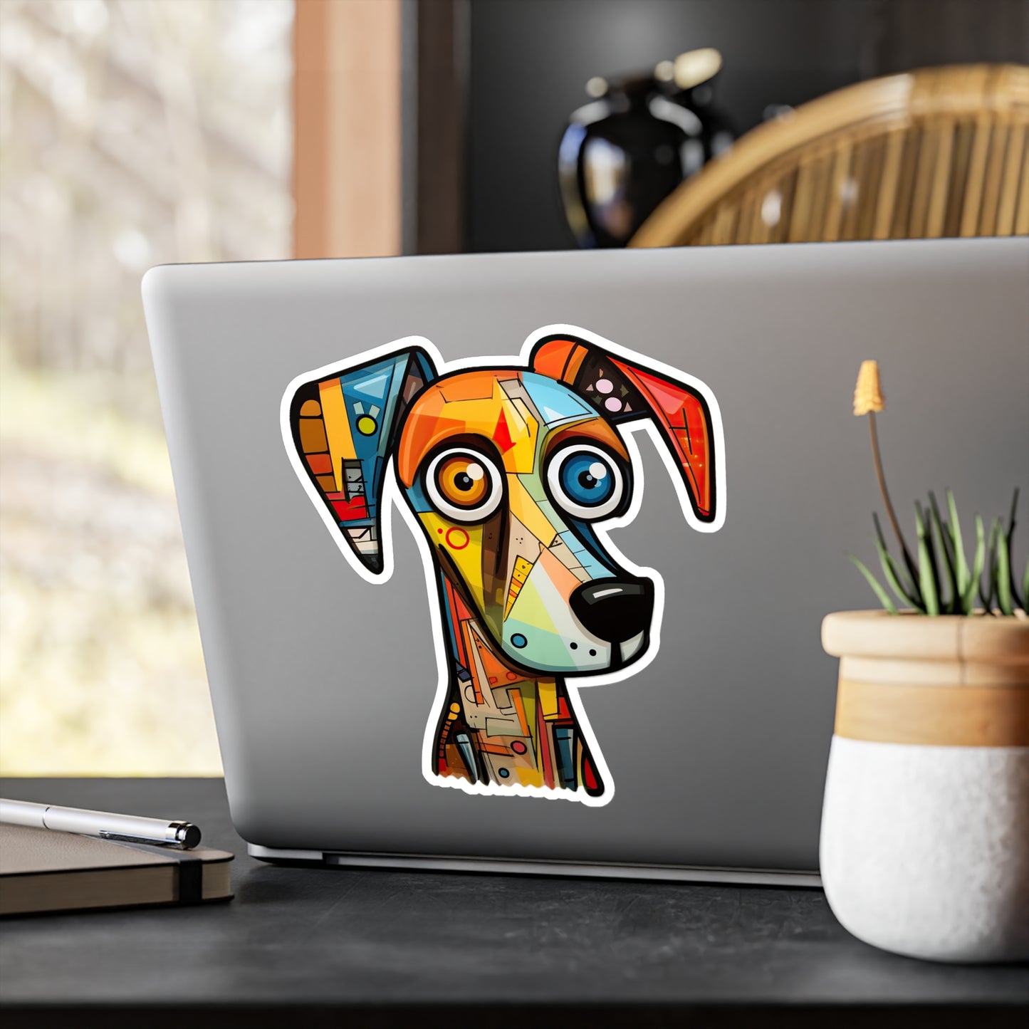 Pawsitively Adorable Dog Sticker