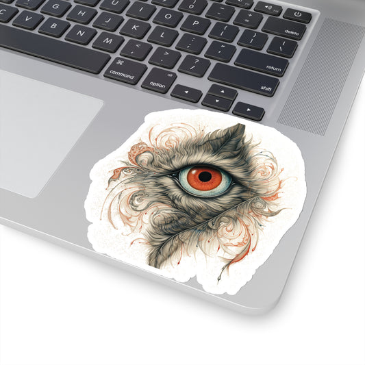 Feathery Felines Sticker