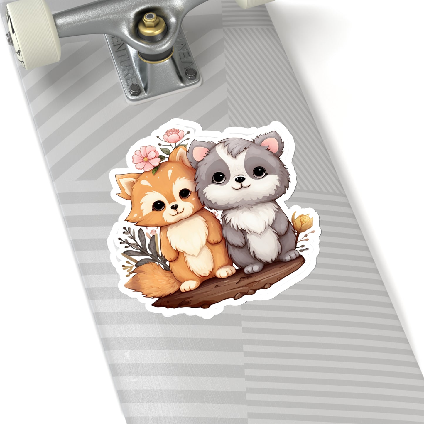 Whimsical Wildlife Delights Sticker