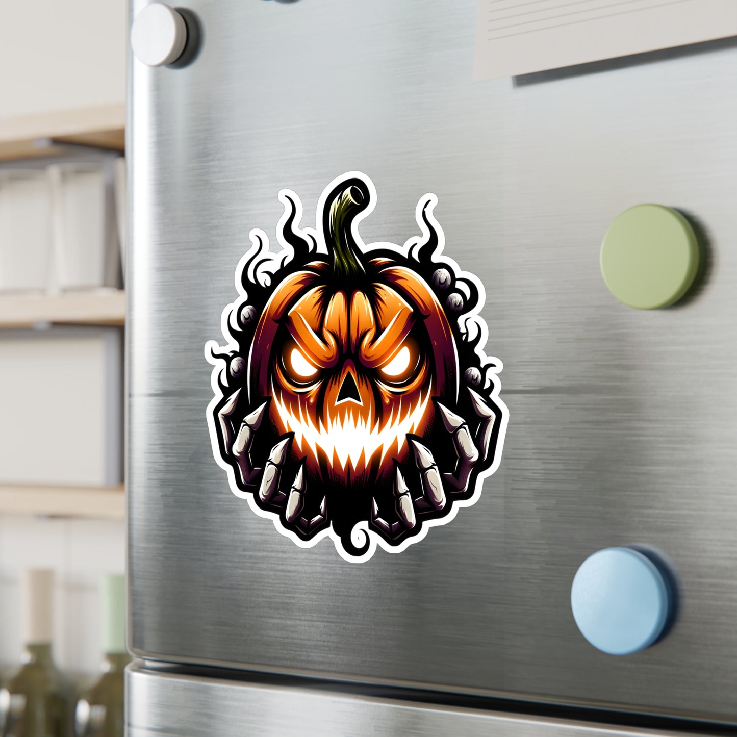 Sinister Pumpkin Sticker