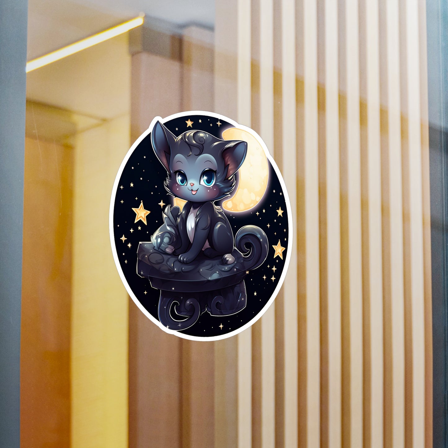 Lunar Kitty: Moonlit Magic Sticker