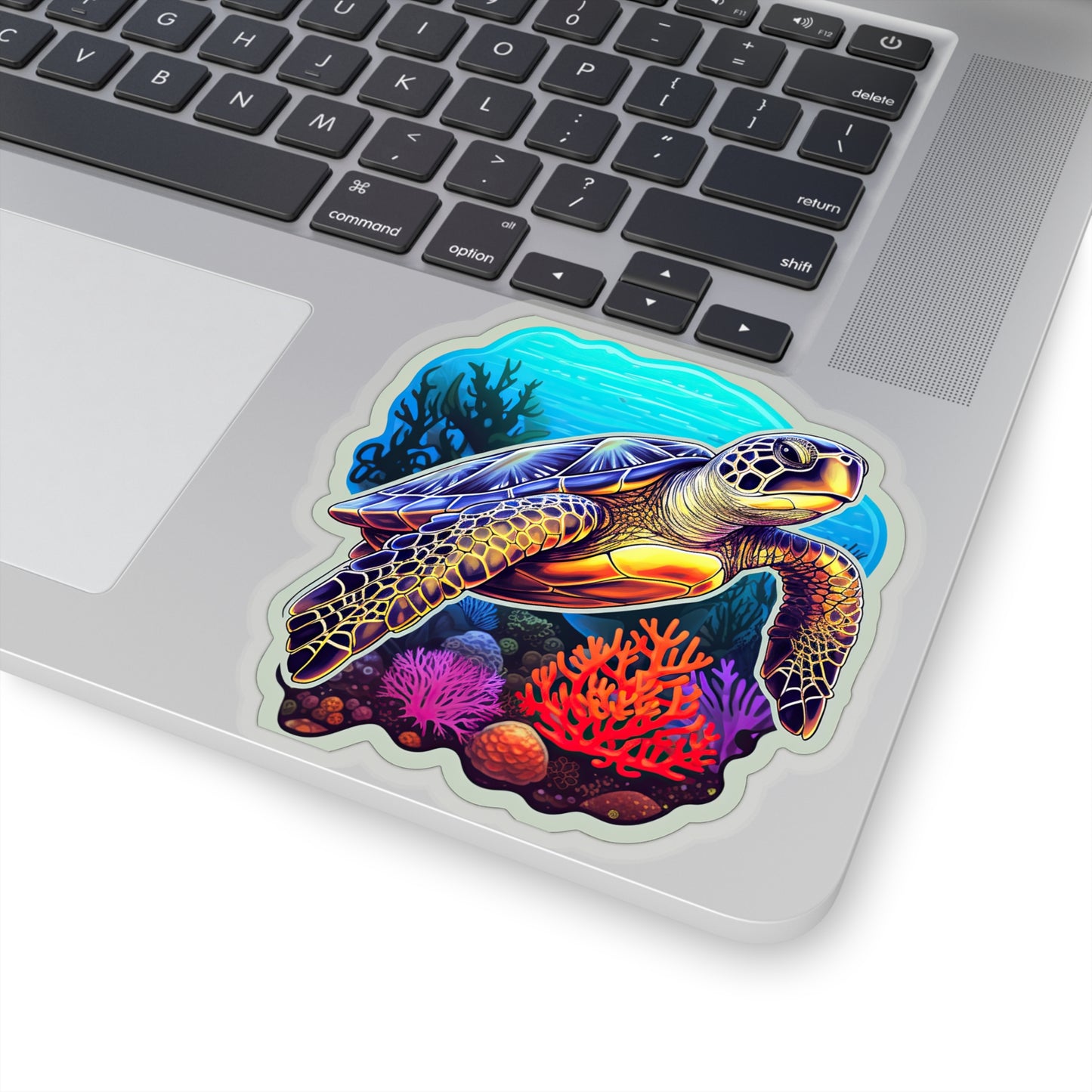 Reef Rhapsody: Hawksbill Turtle Sticker