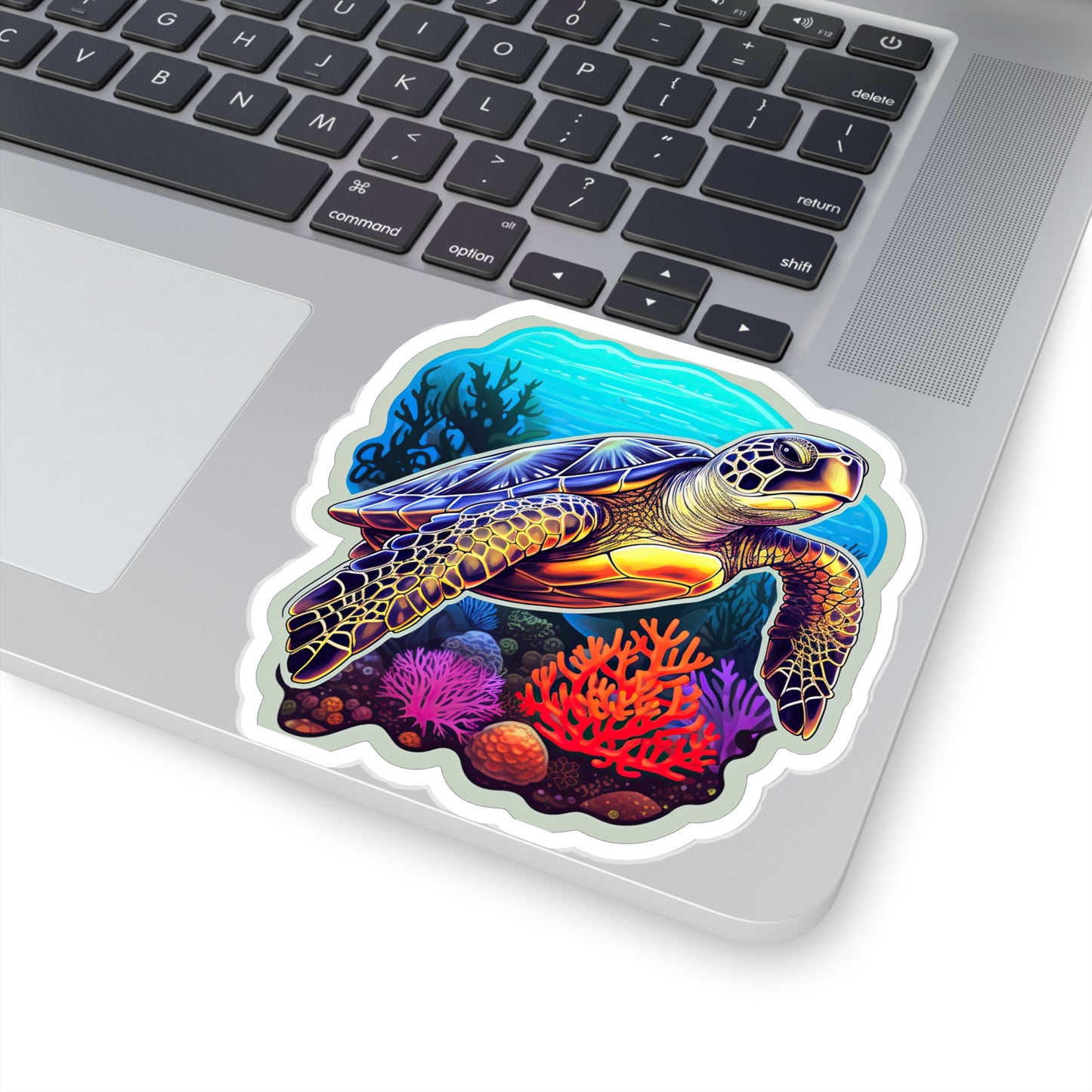 Reef Rhapsody: Hawksbill Turtle Sticker