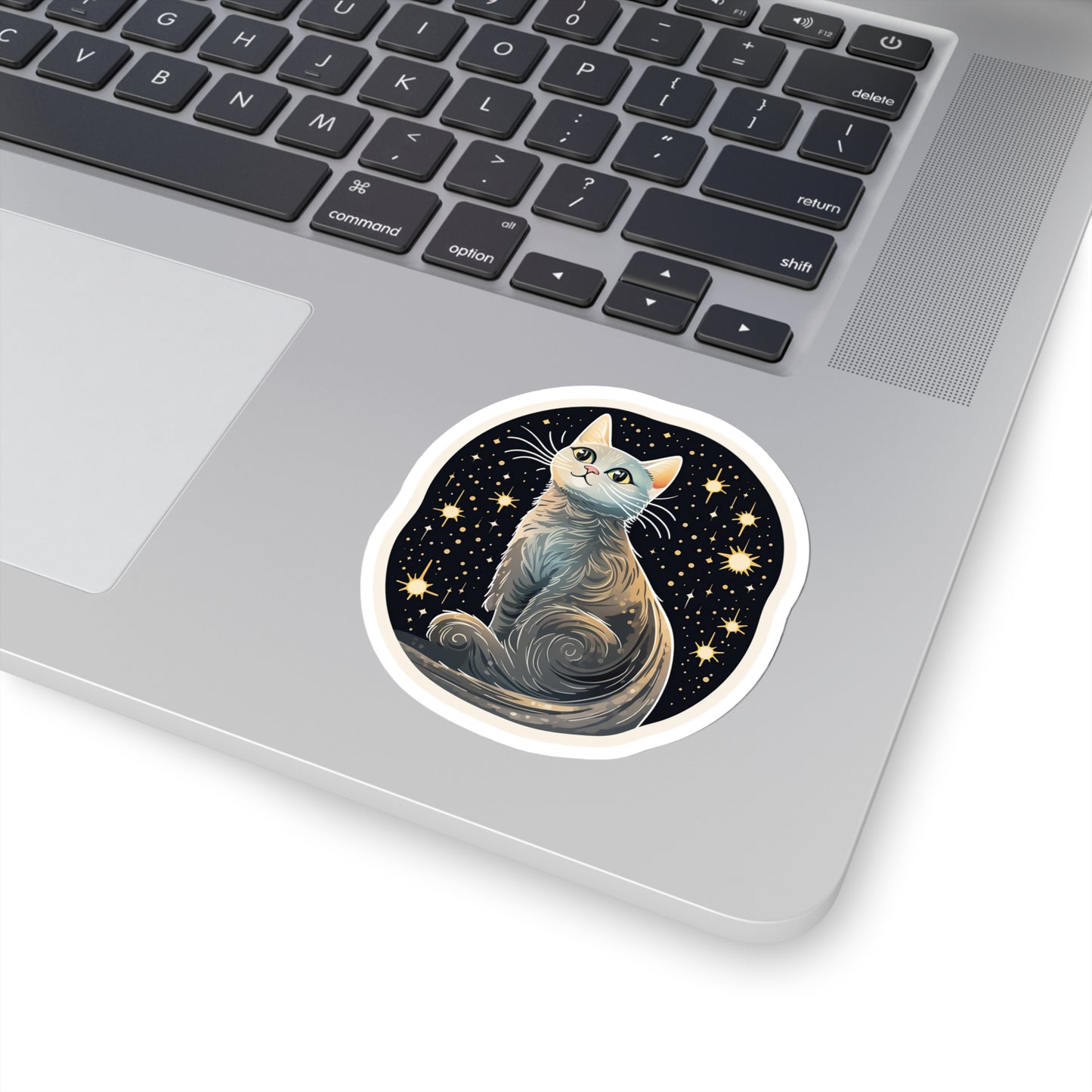 Starry Night Feline Sticker