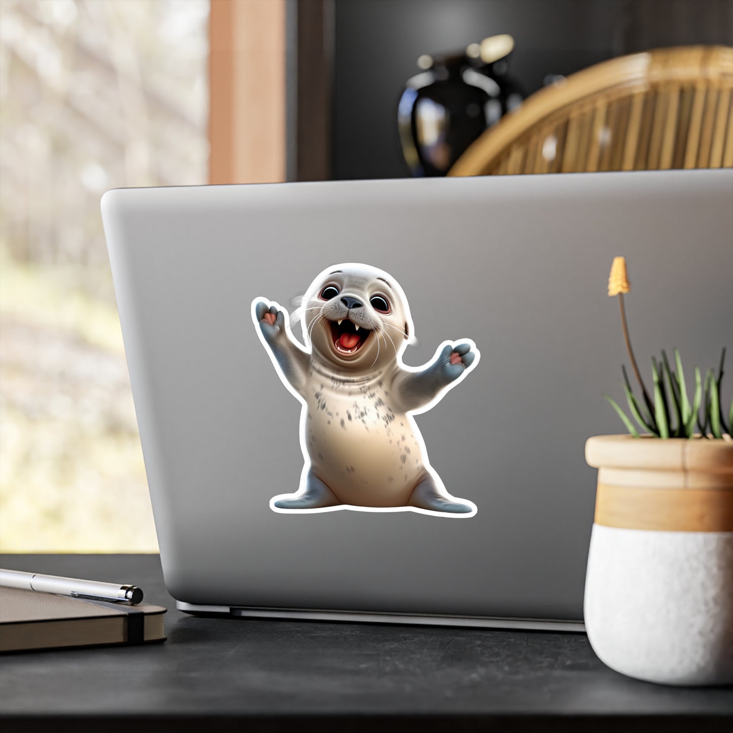 Seal of Joy Sticker