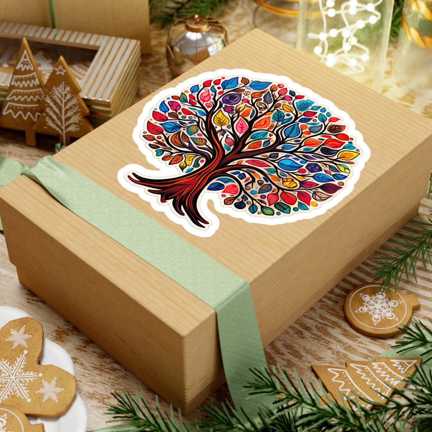 Intricate Tree of Life Sticker