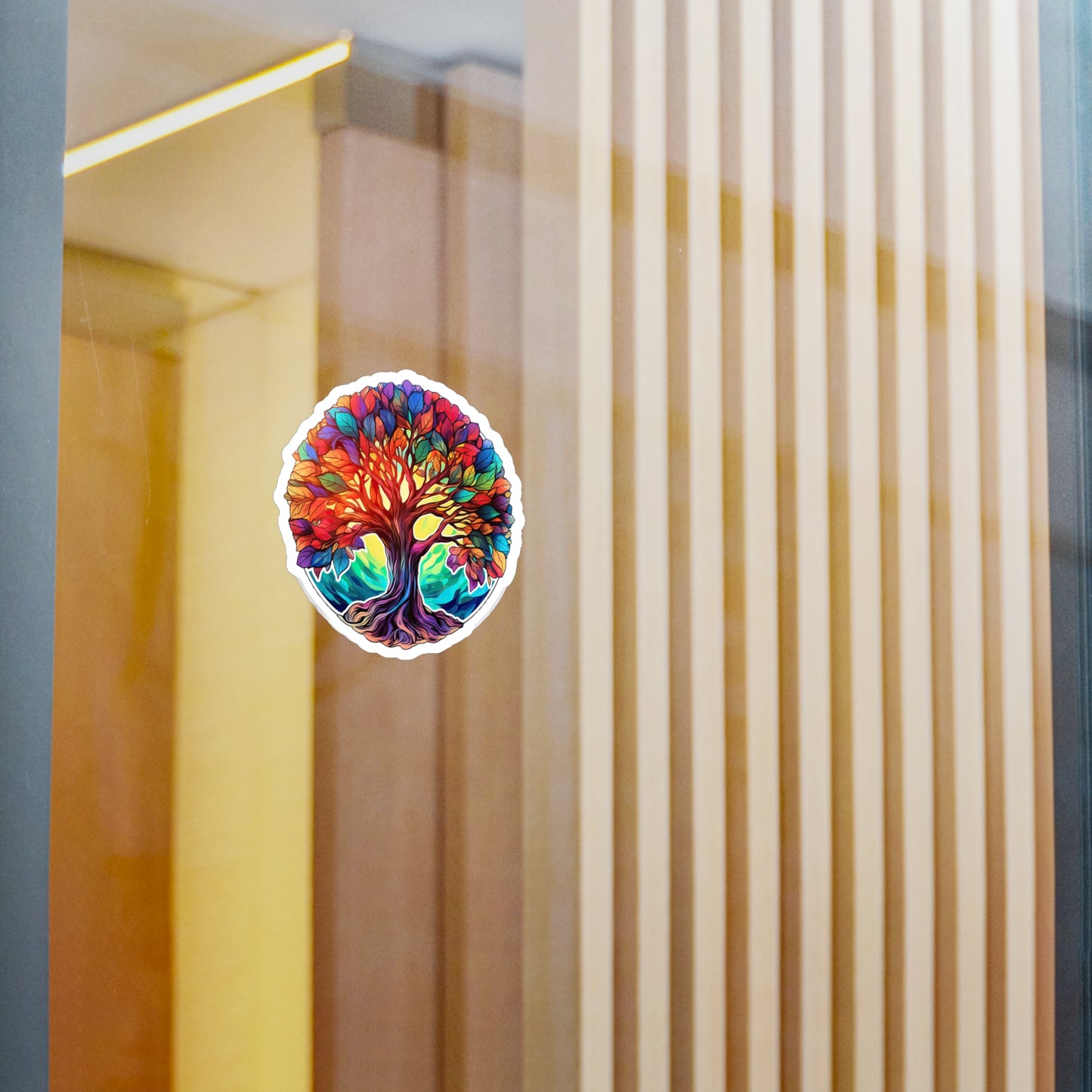 Surreal Tree of Life Sticker