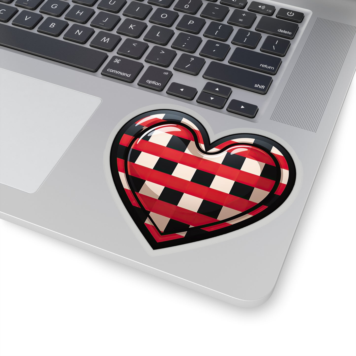 Chic Checkered Delight Sticker