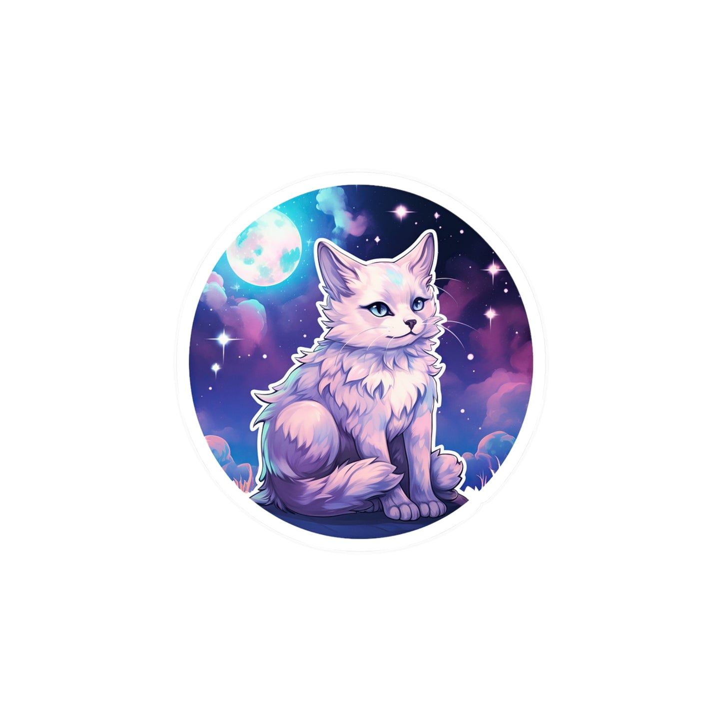 Cosmic Kitty Dreams Sticker