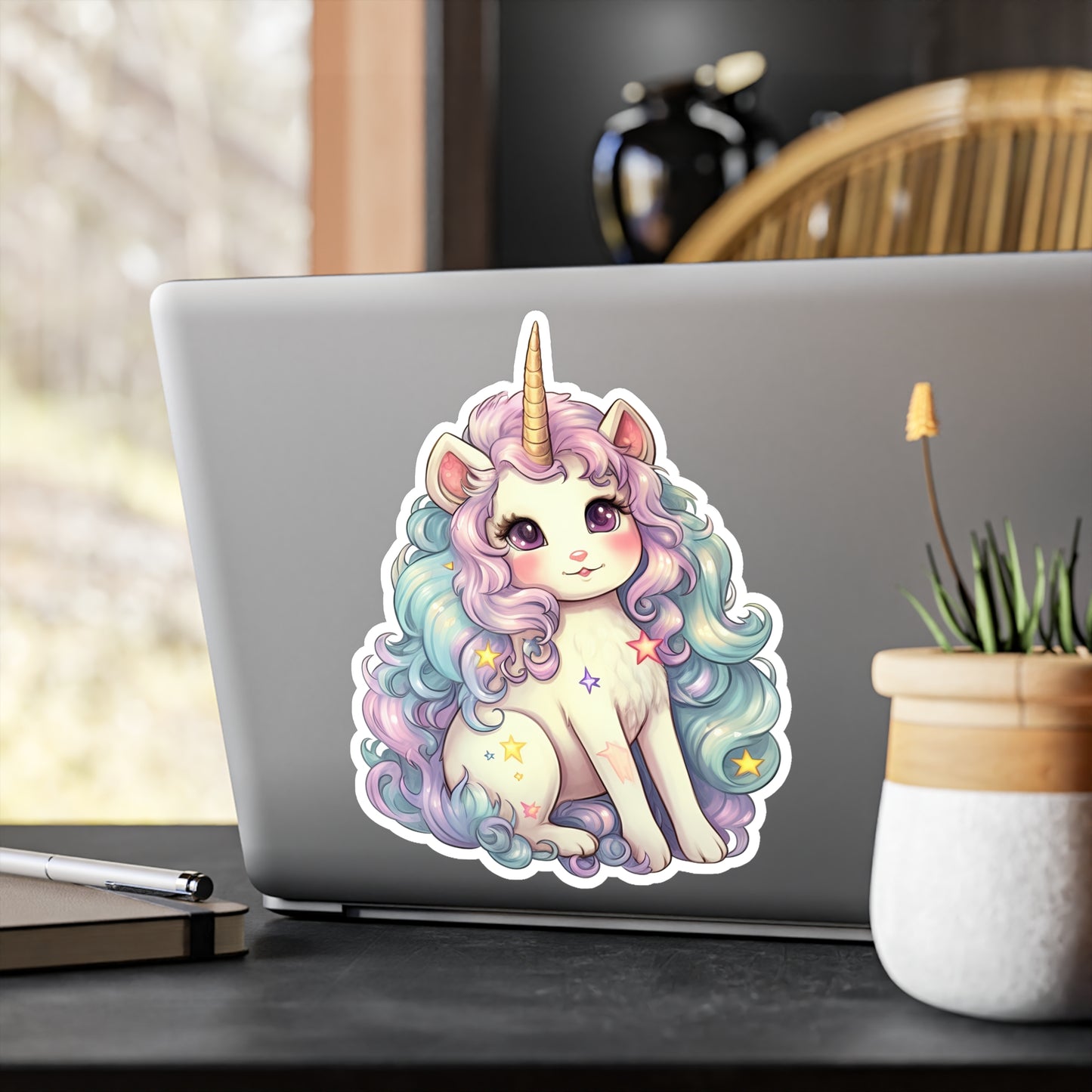 Magical Pastel Caticorn Sticker