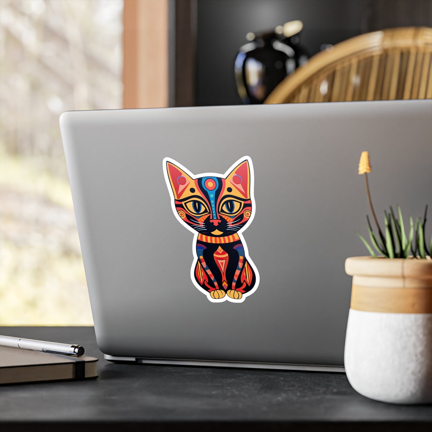 Egyptian Enchanting Cat Sticker