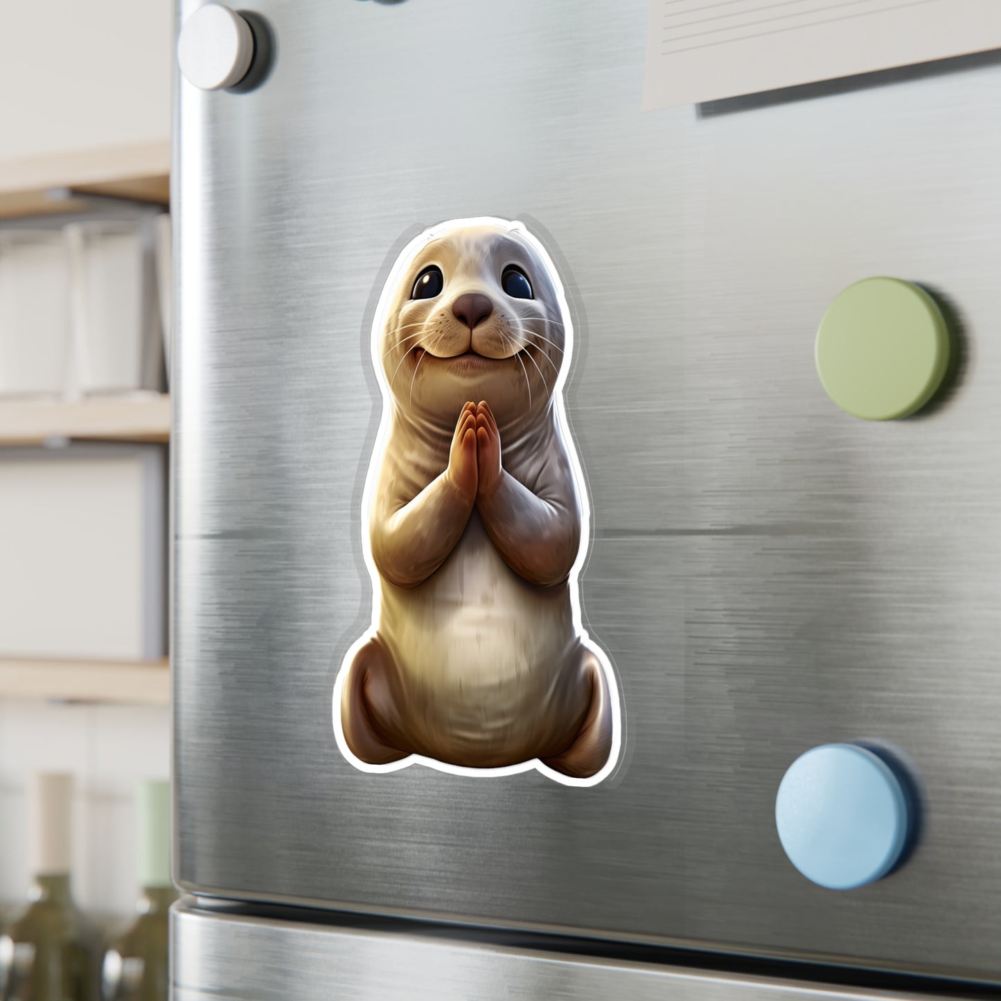 Clap for Magic! Transparent Seal Sticker