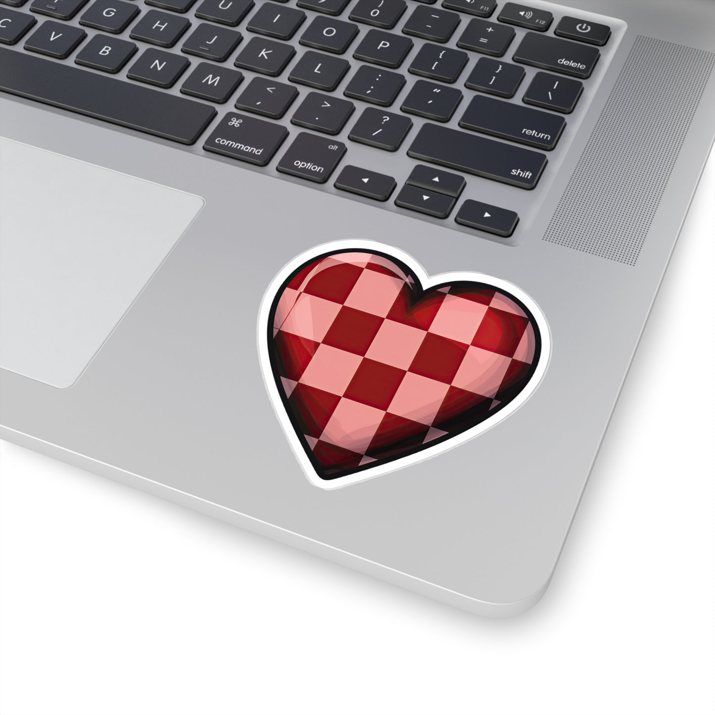 Chic Checkered Charm Sticker