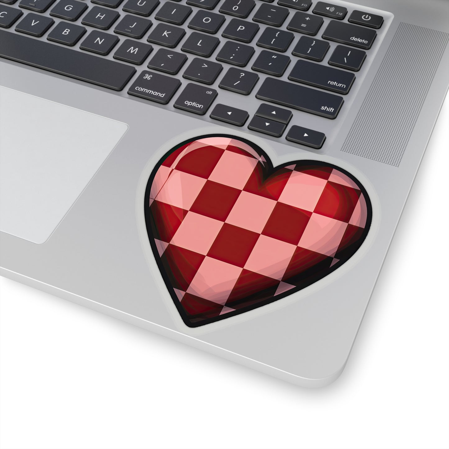 Chic Checkered Charm Sticker