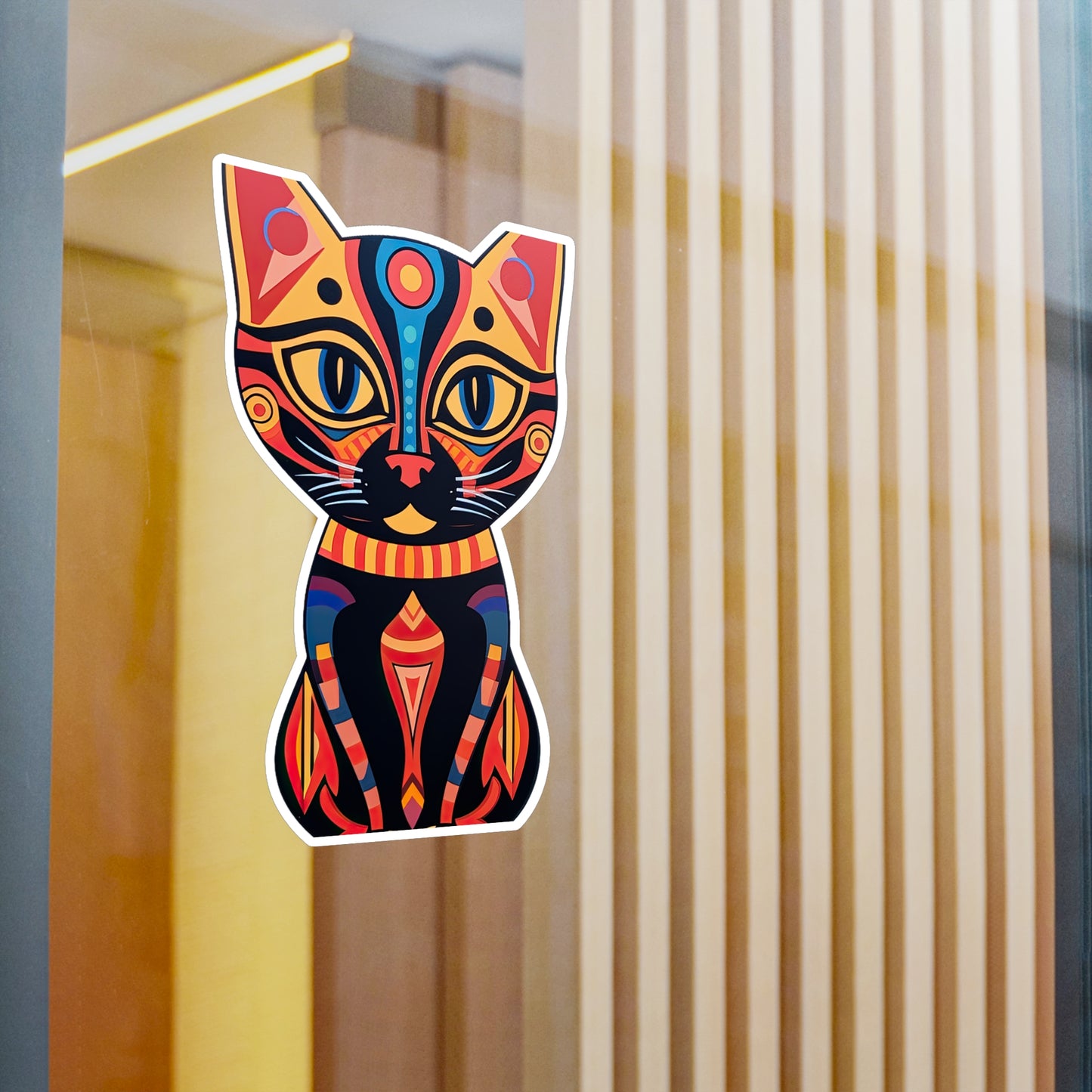 Egyptian Enchanting Cat Sticker