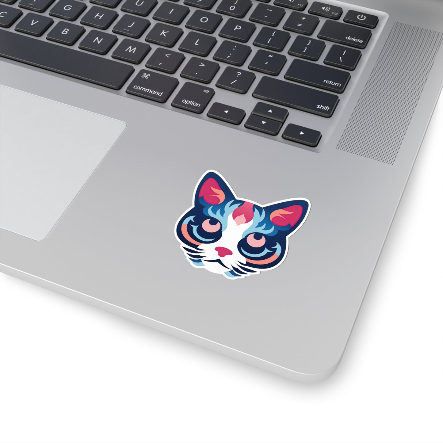 Purrfectly Adorable Cat Face Sticker