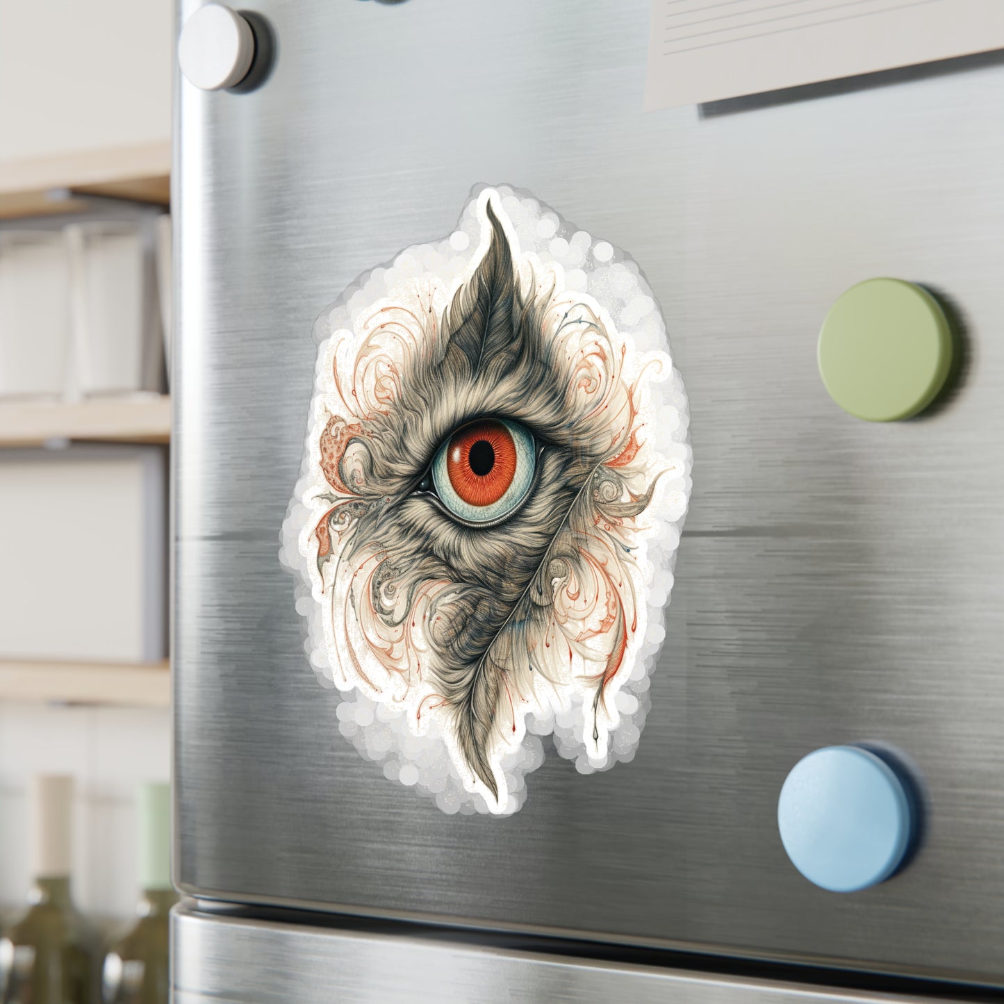 Feathery Felines Sticker