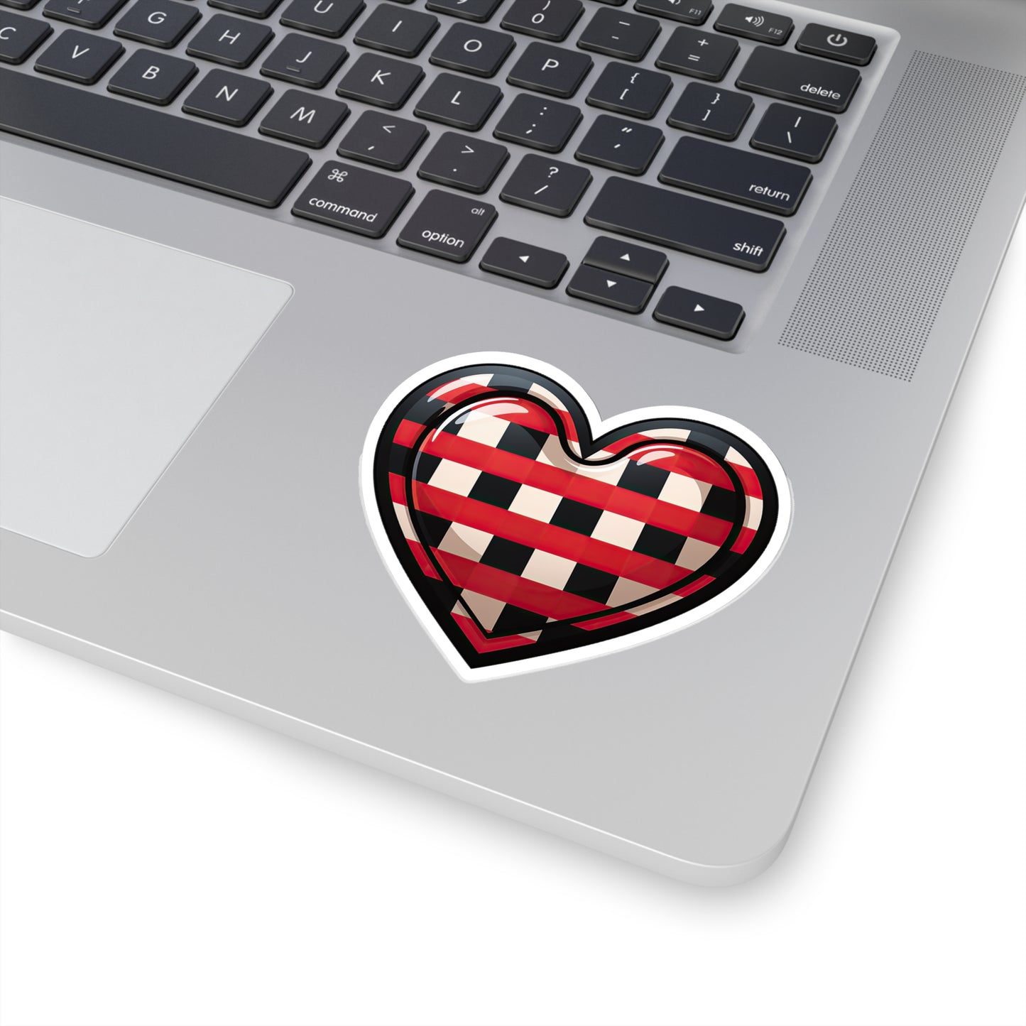 Chic Checkered Delight Sticker