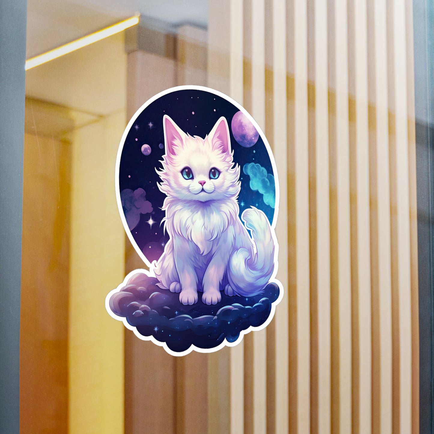 Cosmic Kitty Dreams Sticker