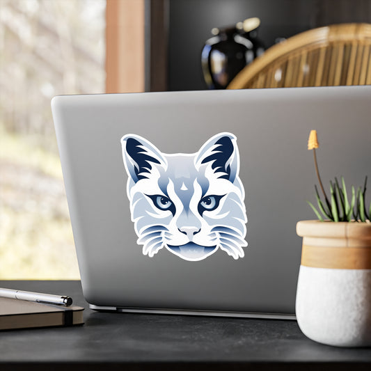 Whiskers and Purrfection Sticker