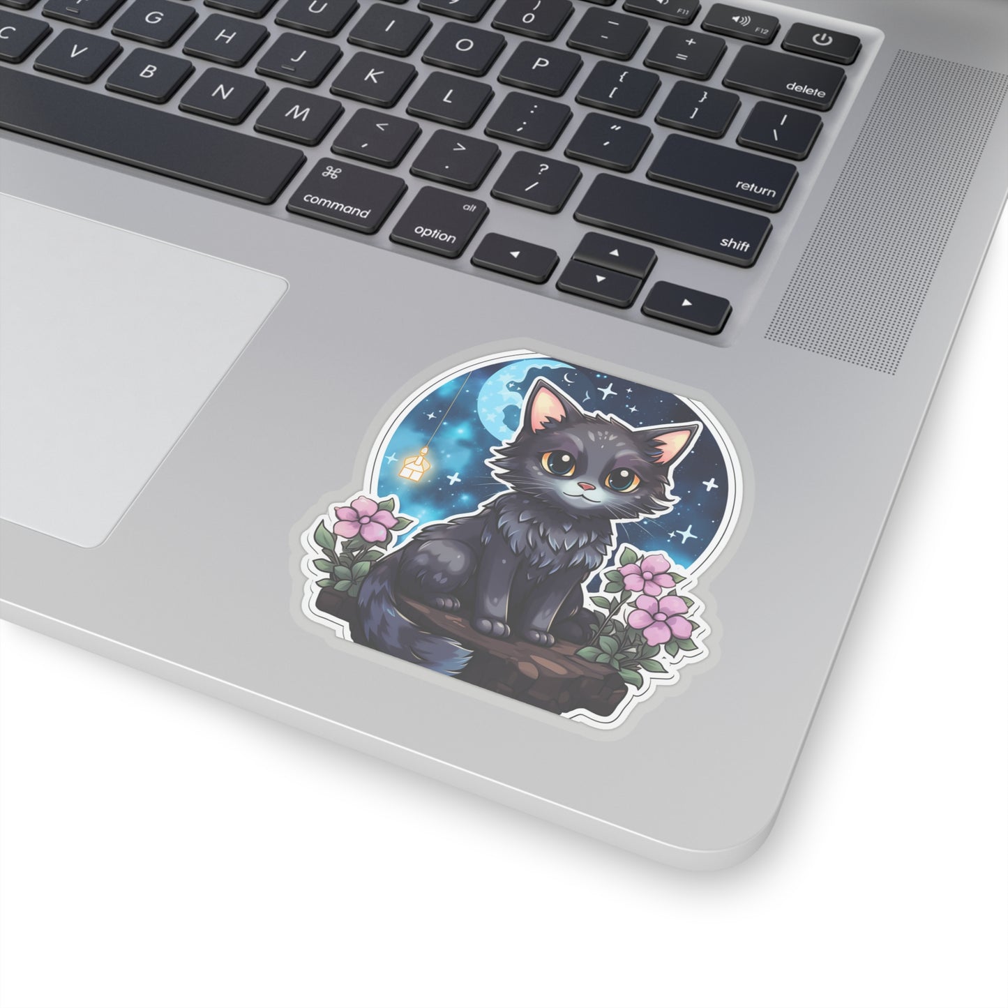 Lunar Kitty's Moonlit Garden Sticker