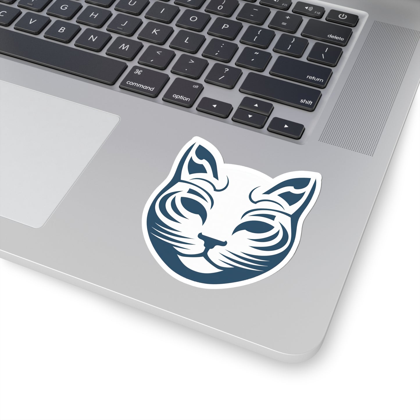 Purr-fectly Adorable Cat Face Sticker