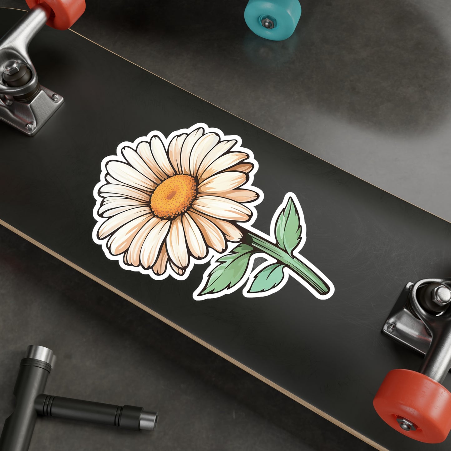 Tranquil Daisy Delight Sticker